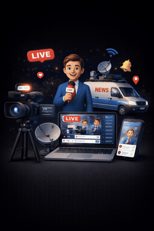 Transmissão ao Vivo e Cobertura